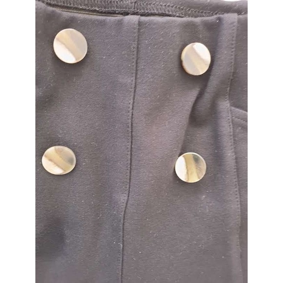 Betabrand Dress Pant Yoga Pants Black Wide Leg 29" Inseam Womens S NWOT - Picture 7 of 12